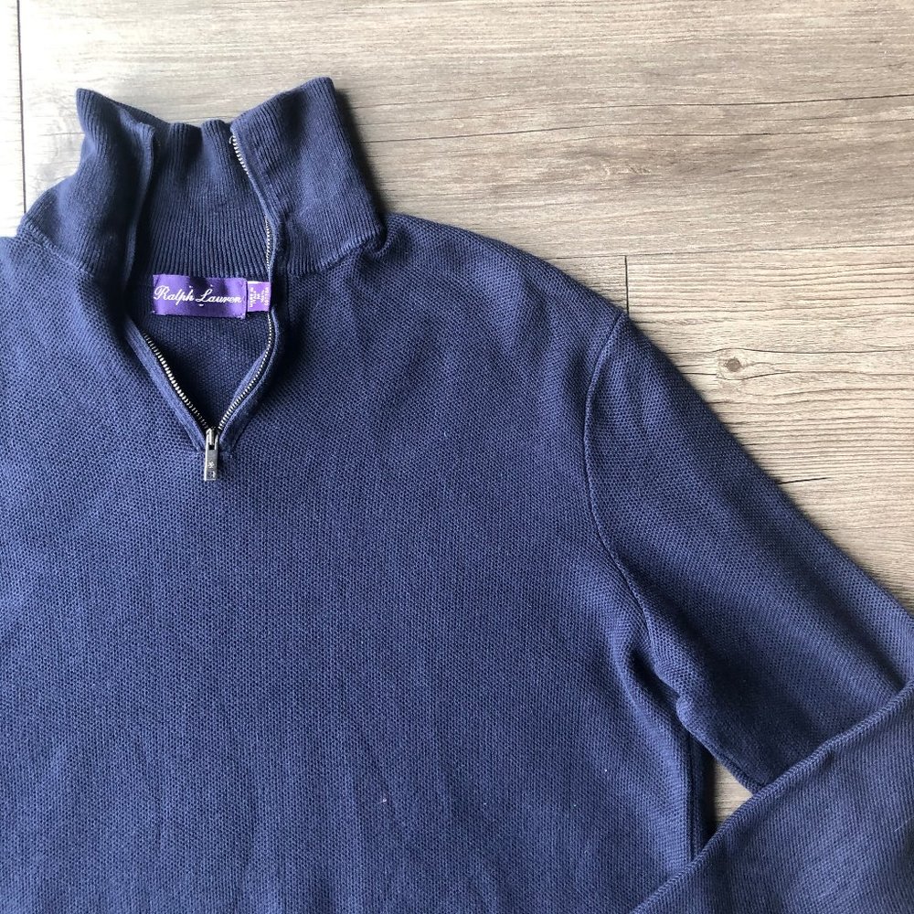 Ralph Lauren | Purple Label Quarter Zip Pullover